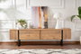 Nordure Mueble para TV Serenity - Pino Atlántico y Negro